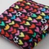 Winterfleece Prints - Hearts Black 2 Yard Cut 1 Winterfleece Prints - Hearts Black 2 Yard Cut -Clover Store 01db7c4b 197e 37ea a367 f54bff34e413