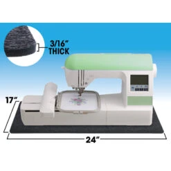 Stay-In-Place Sewing Machine Mat - 17" X 24" -Clover Store 02fbf16b 8a12 302a bc56 0d96d6fa3e63