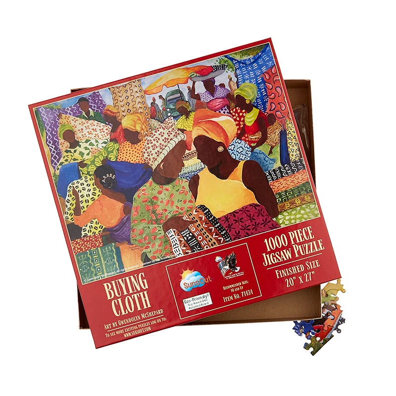 Buying Cloth 1000pc Puzzle 4 Buying Cloth 1000pc Puzzle - Image 2