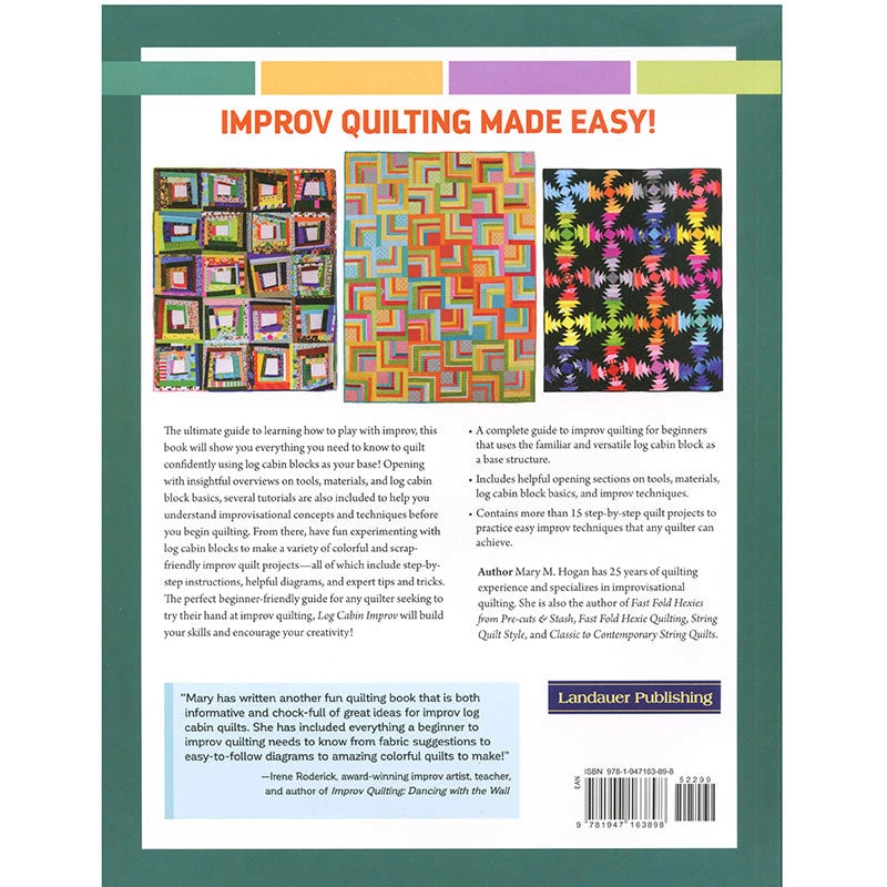 Log Cabin Improv Book 4 Log Cabin Improv Book - Image 2