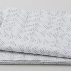 Breezeway Favorites - Triangles Cream Light Blue 2 Yd Cut