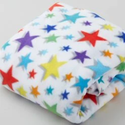 Winterfleece Prints - You're A Star White 2 Yard Cut