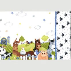 Barnyard Blues Pillowcase Kit