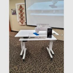 Classi Creations Dual Tier Adjustable Quilting And Sewing Table -Clover Store 15620bc6 0bfc 3d67 84da b8dedf04d797