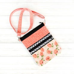 Caitlyn Crossbody Tote Bag Kit - Zippity-Do-Done⢠Black