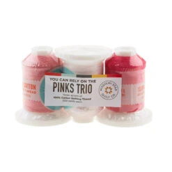 Missouri Star Pinks 50 Wt Cotton Thread Stash Builder 3 Pack 5 Missouri Star Pinks 50 Wt Cotton Thread Stash Builder 3 Pack -Clover Store 1800a440 b63c 36c9 9c90 84f3cc8417e6