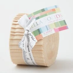 Bella Solids Parchment Junior Jelly Roll