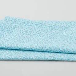 Nana Mae 6 - Mini Flowers Aqua 2 Yard Cut