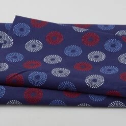 Sweet Liberty - Dot Clusters Blue 2 Yard Cut