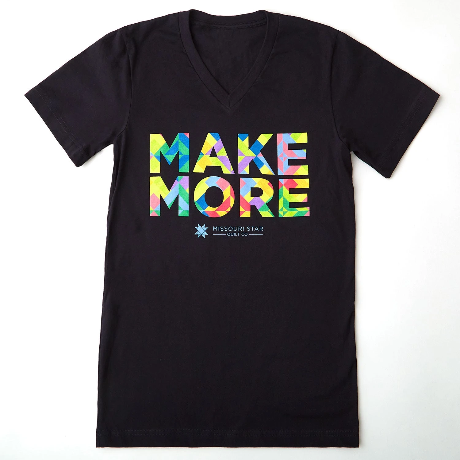 Make More Black V-neck - S 3 Make More Black V-neck - S