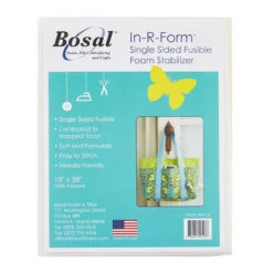 Bosal In-R-Form Single Sided Fusible Foam Stabilizer 18" X 58" Off White
