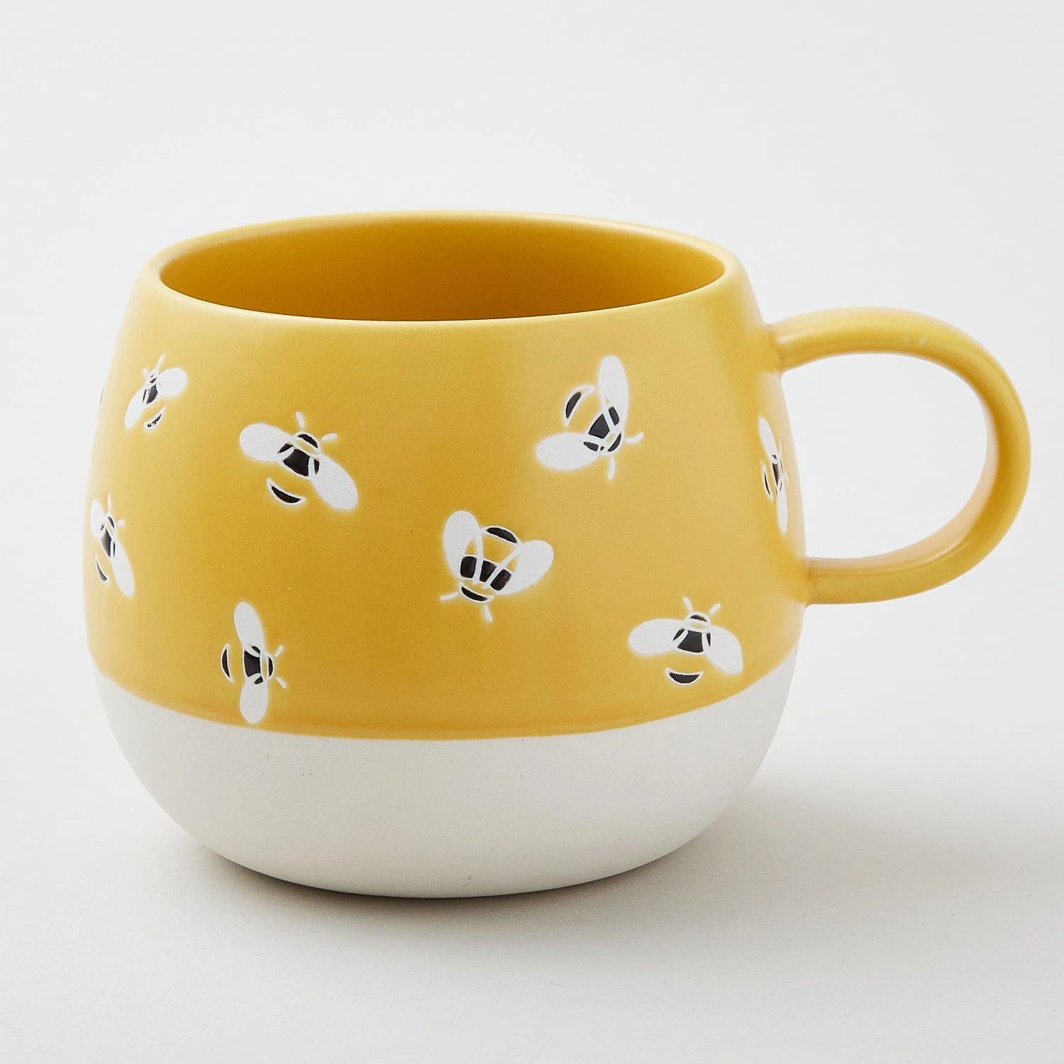 ESP Bees Round Stoneware Mug 3 ESP Bees Round Stoneware Mug