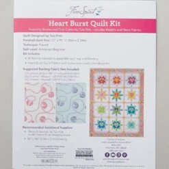 Tula Pink Heart Burst Quilt Kit 9 Tula Pink Heart Burst Quilt Kit -Clover Store 2bcace00 8223 37fa 9f45 836a49047139 b2b99d67 afd5 44e5 815c 8a688db19aea