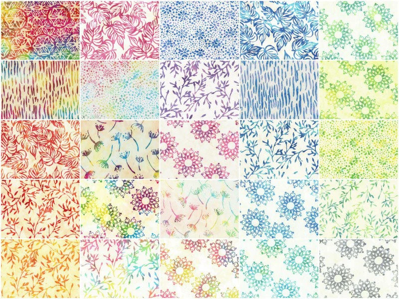 Breezy Brights Batiks Charm Pack 5 Breezy Brights Batiks Charm Pack - Image 3
