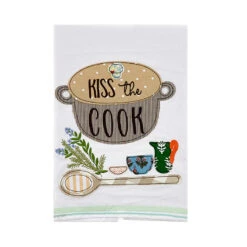 Kiss The Cook Tea Towel