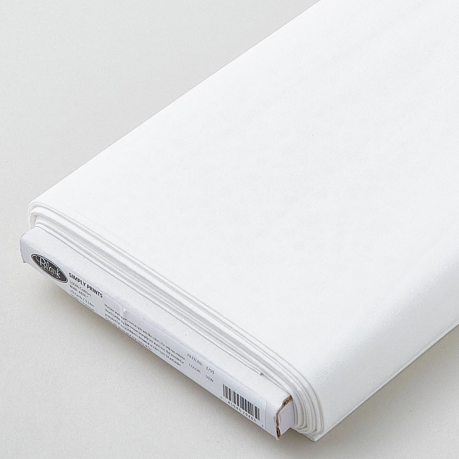 Simply Prints - Snowflakes White/White 10 Yard Bolt 3 Simply Prints - Snowflakes White/White 10 Yard Bolt