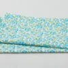 Nana Mae 6 - Tulips And Tiny Flowers Yellow/Turquoise 2 Yard Cut -Clover Store 367cb4dd 2eb6 3a60 9fd7 39cd97d6604f