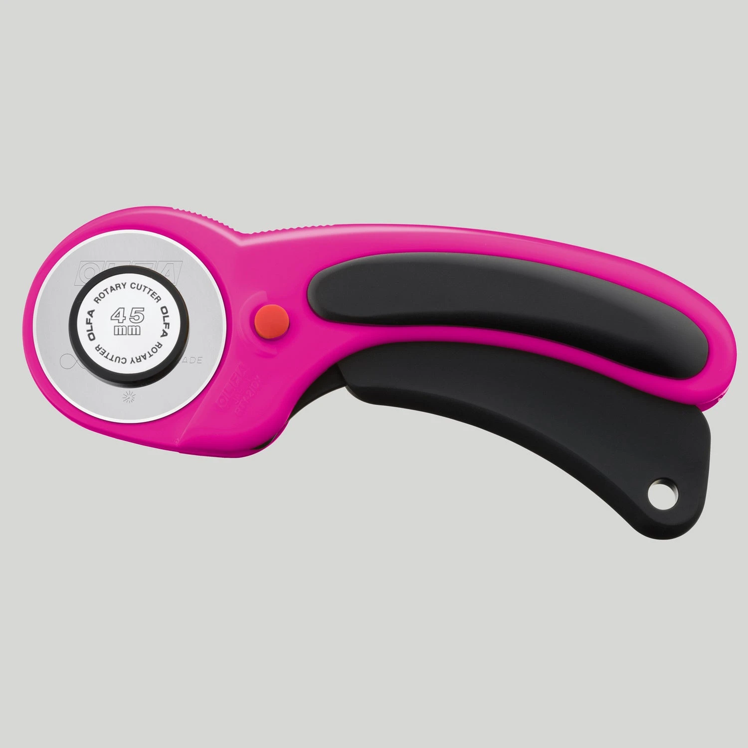 Olfa® 45mm Ergonomic Rotary Cutter - Magenta 3 Olfa® 45mm Ergonomic Rotary Cutter - Magenta