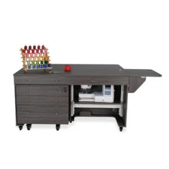 Kangaroo & Joey Sewing Cabinet - Gray -Clover Store 3e9fbdd5 fb6f 3777 9cff 1337d208a1d9