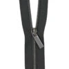 Sallie Tomato #3 Nylon Zipper Tape & Pulls - Black With Gunmetal Coil -Clover Store 403c5579 b921 3a30 8c40 1fa664bb0084