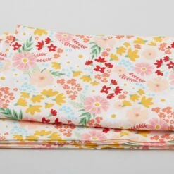 Digital Designs - Tossed Flowers Pink 2 Yard Cut