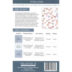 Stargazers Quilt Pattern -Clover Store 478d8698 4541 36b3 a9c0 612d881b2e25