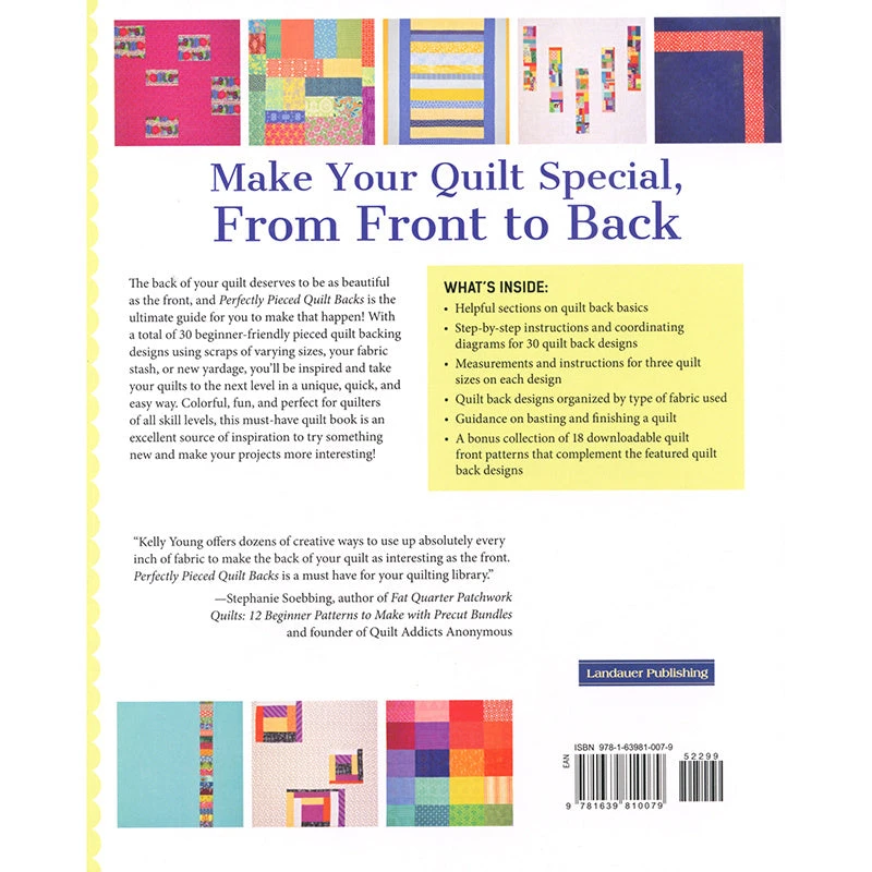 Perfectly Pieced Quilt Backs Book 6 Perfectly Pieced Quilt Backs Book - Image 4
