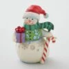 Jim Shore Heartwood Creek Mini Snowman With Gift & Candy Cane Figurine -Clover Store 51c9266b 1f8f 311c b250 5838df3a885b