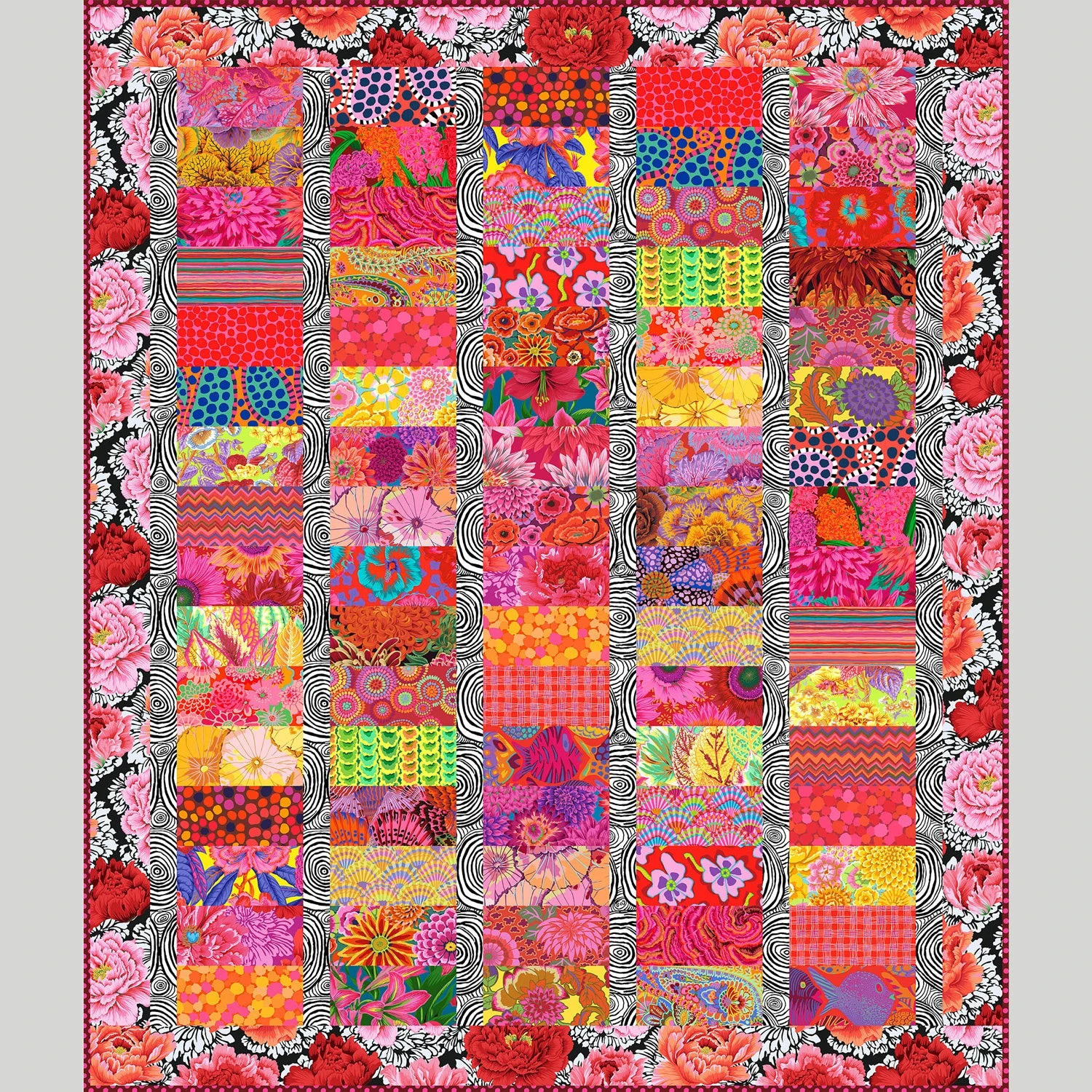 Missouri Star Kaffe Fassett Simple Stacks Quilt Kit 3 Missouri Star Kaffe Fassett Simple Stacks Quilt Kit