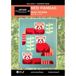 Red Pandas Quilt Pattern