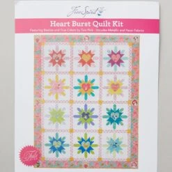 Tula Pink Heart Burst Quilt Kit 8 Tula Pink Heart Burst Quilt Kit -Clover Store 646db65b 5cc6 3048 8473 689e309ac016 5927cae6 facc 4c95 bd0a 5f27ec195155