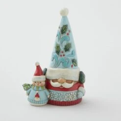 Jim Shore Heartwood Creek Wonderland Gnome And Snowman Figurine