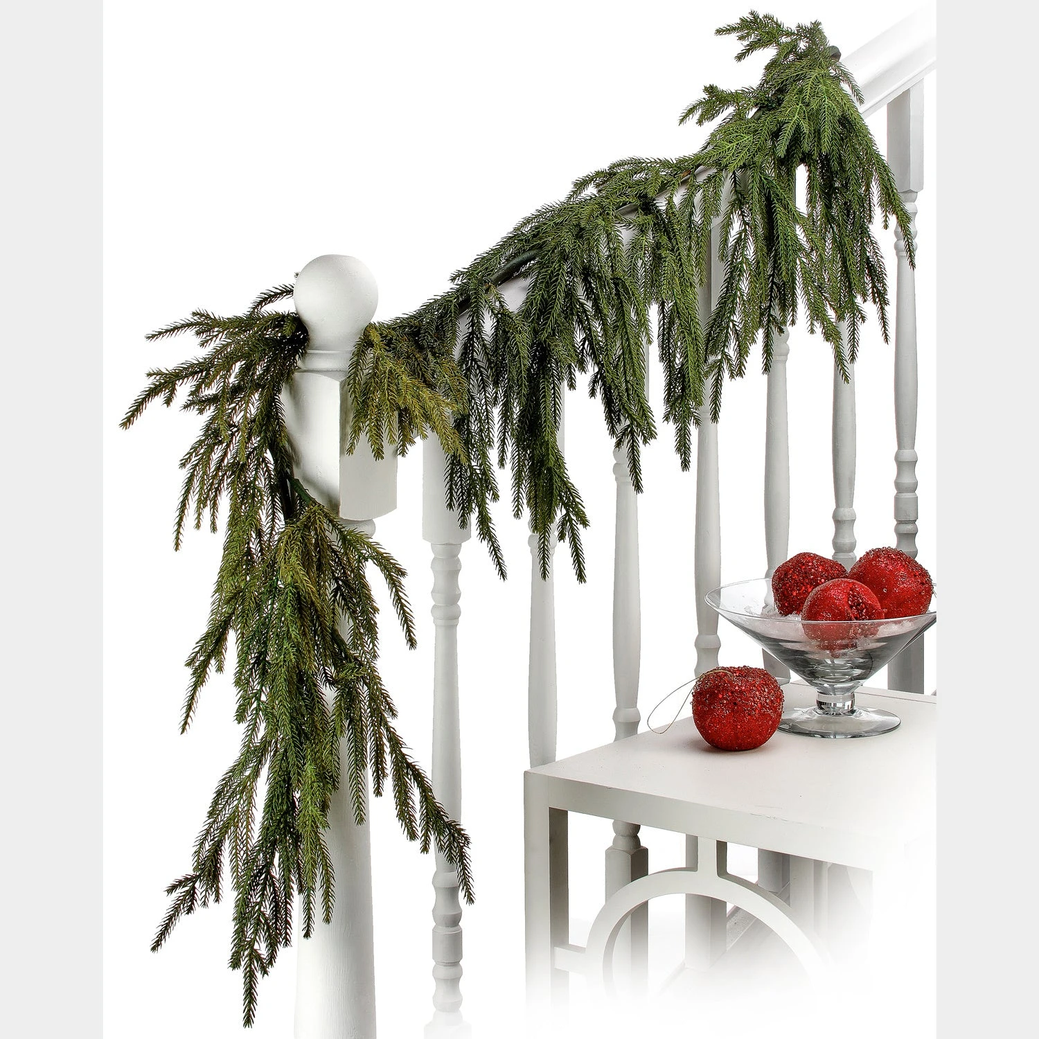 Natural Touch Norfolk Pine Garland - 60" 7 Natural Touch Norfolk Pine Garland - 60" - Image 5