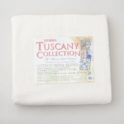 Hobbs Tuscany 80/20 Cotton Wool Batting - Twin 72" X 96"