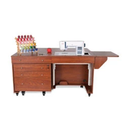 Kangaroo & Joey Sewing Cabinet - Teak -Clover Store 69a85810 a31c 3167 8bba bda21fa81866