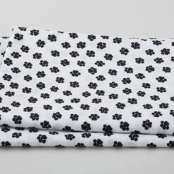 Paws Black White 2 Yard Cut