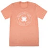 Missouri Star Circle Logo T-shirt - Heather Sunset S -Clover Store 6a664985 3a55 3472 8b14 4abcf15ca924