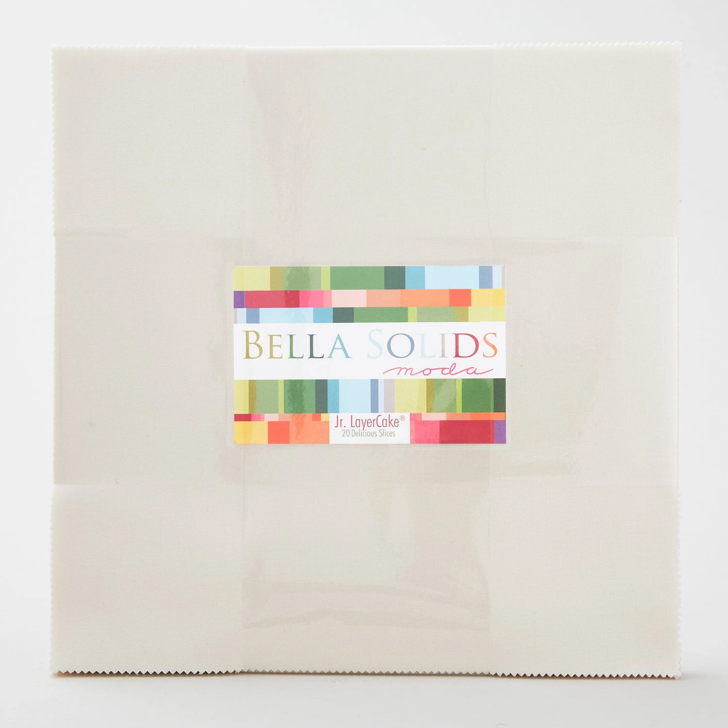 Bella Solids Ivory Junior Layer Cake 3 Bella Solids Ivory Junior Layer Cake