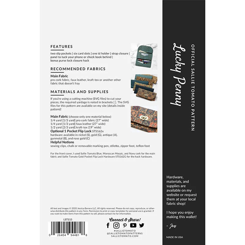 Lucky Penny Wallet Kit - Breast Cancer Awareness Cork 6 Lucky Penny Wallet Kit - Breast Cancer Awareness Cork - Image 4