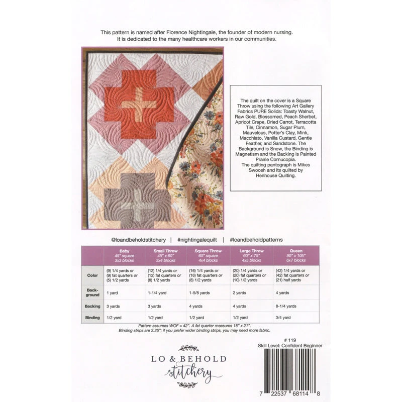 Nightingale Quilt Pattern 4 Nightingale Quilt Pattern - Image 2