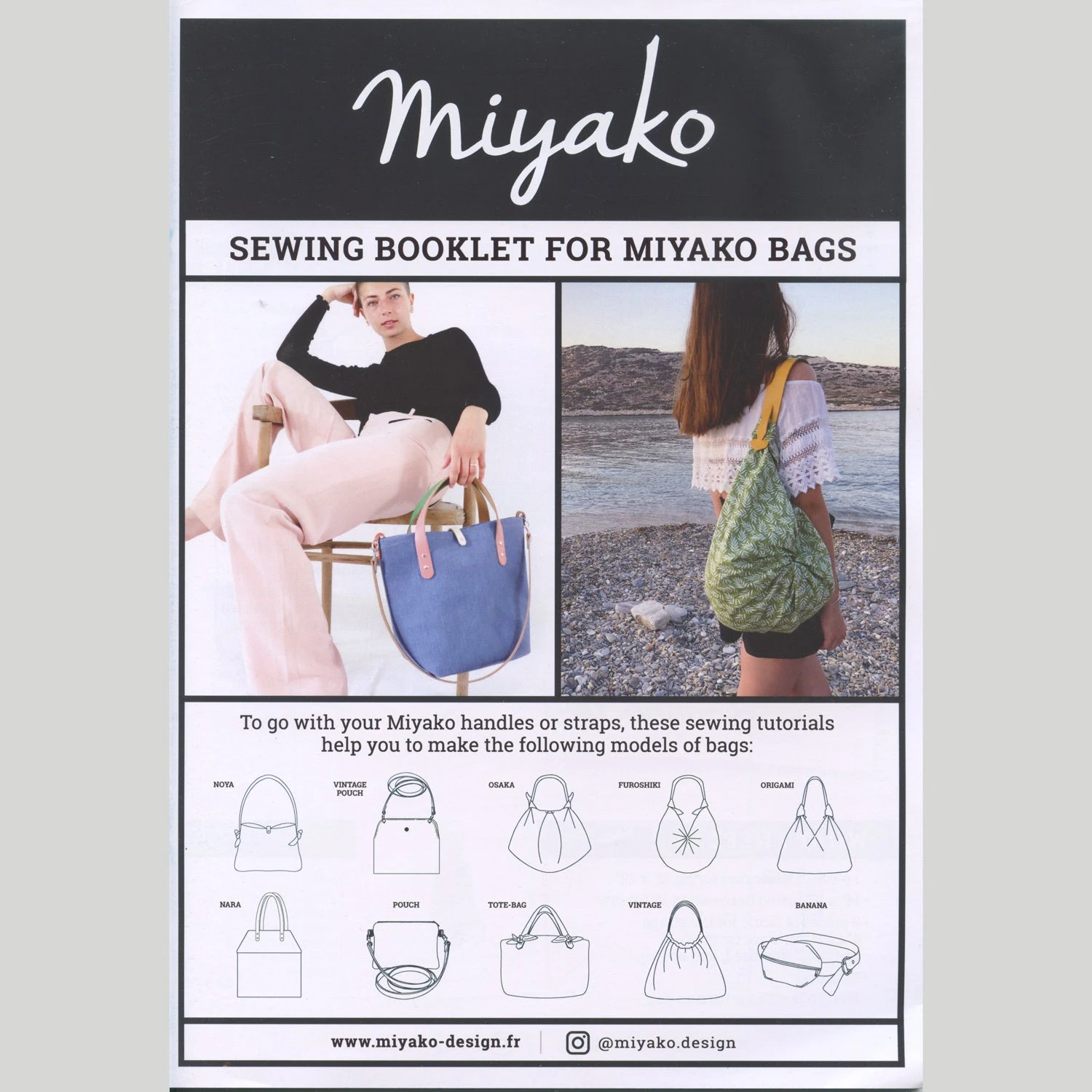 Miyako Bags Sewing Booklet 3 Miyako Bags Sewing Booklet