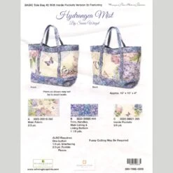 Hydrangea Mist Tote Kit -Clover Store 7fd9be2c eac4 3b39 9619 693c96c88062