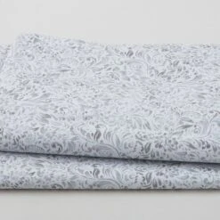Allure - Watercolor Textured Floral Light Gray 118" Wide 3 Yard Cut