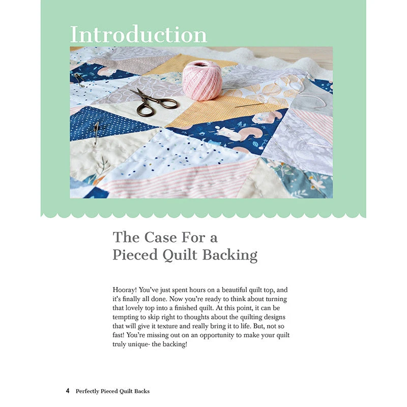 Perfectly Pieced Quilt Backs Book 4 Perfectly Pieced Quilt Backs Book - Image 2