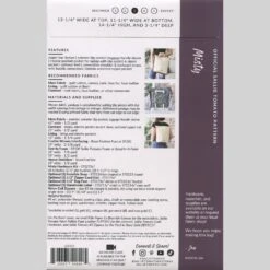 Misty Backpack Shoulder Bag Kit - Bone Faux Waxed Canvas -Clover Store 8afd8b37 3665 32d0 b2a4 2af02cde08a5