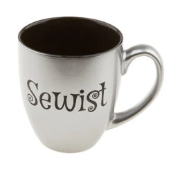 Sewist Silver Bistro Mug