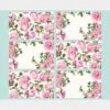 Monthly Placemat Panels - May Peony Pink Placemat Panel