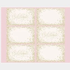 Monthly Placemat Panels - January Celebrate Placemat Multi Panel