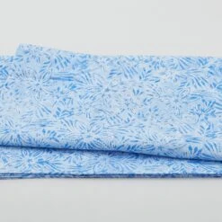 Limelight Batiks - Tiger Floral Powder Blue 2 Yard Cut