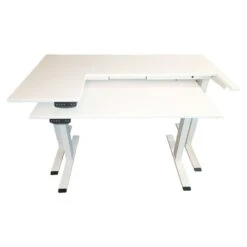 Classi Creations Dual Tier Adjustable Quilting And Sewing Table